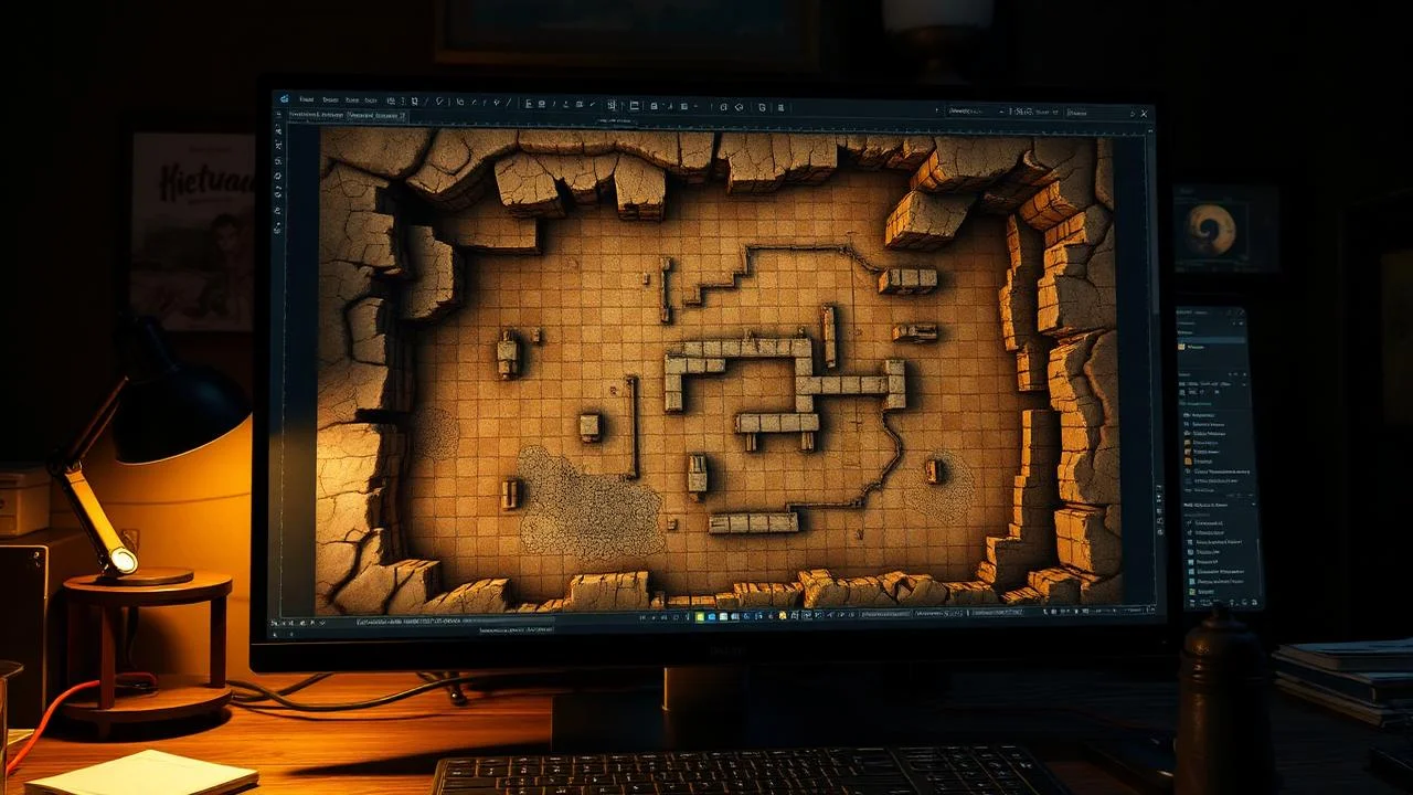 5 Tips for Designing the Perfect Custom Battle Map - The Realm Forge blog article featured image