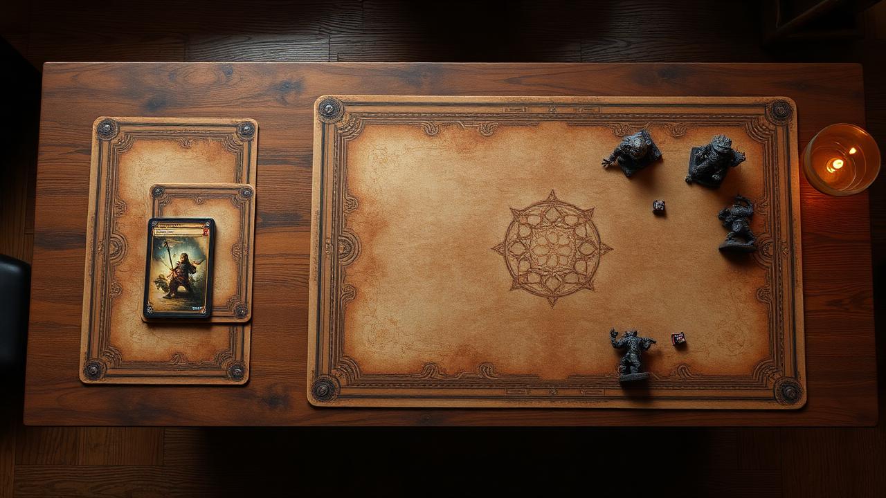 Gaming Mat Size Guide - The Realm Forge blog article featured image