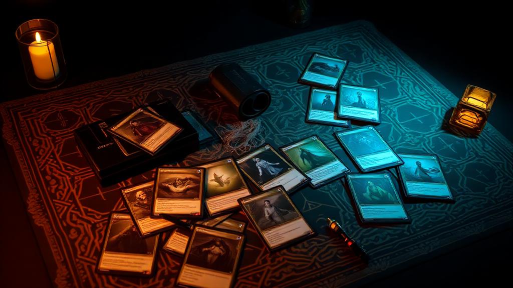 Custom playmat for card games